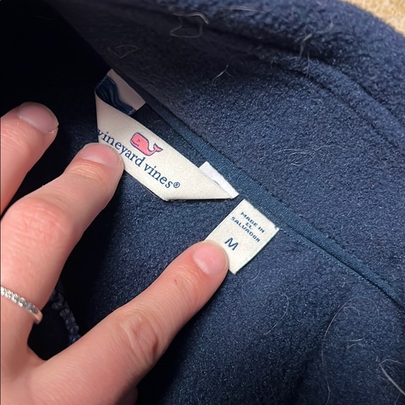 Vineyard vines fleece quarterzip womens - Picture 3 of 3